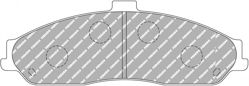 11 FCP1553W-N FERODO DS1-11 BRAKE PADS (STOCK FRONT) (ONLY FOR STANDARD BRAKES, Z51 & EXC. MAG. RIDE CONTROL)