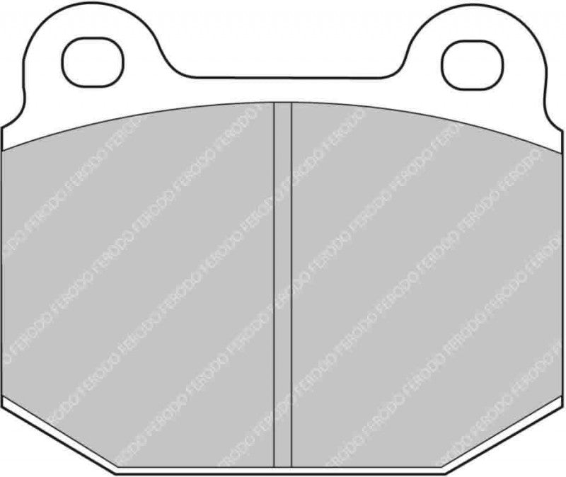 11 FCP0116R-N FERODO DS3000 BRAKE PADS (STOCK FRONT)