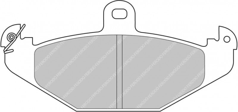 11 FCP0878R-N FERODO DS3000 BRAKE PADS (STOCK REAR)