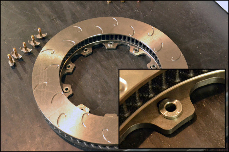 13.04.40003 ESSEX 12-BOLT FLOATING HAT DISC ATTACHMENT HARDWARE KIT (ONLY FOR AP RACING BARKE ROTORS)