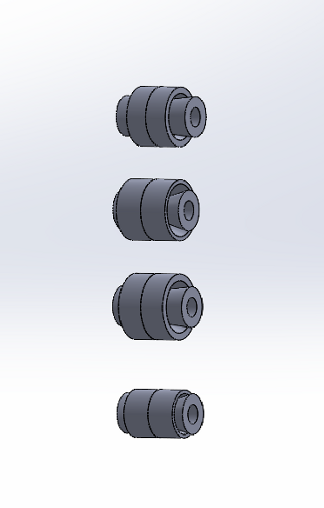 SPL RKB ND SPL ND MIATA REAR KNUCKLE BUSHING KIT