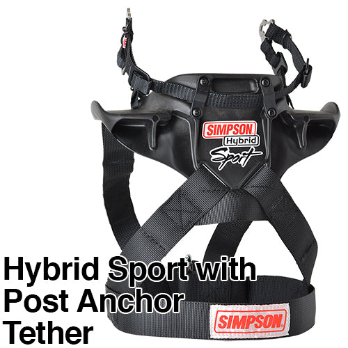SIMHSSML11 HANS HYBRID SPORT, FIA / SFI (SMALL)