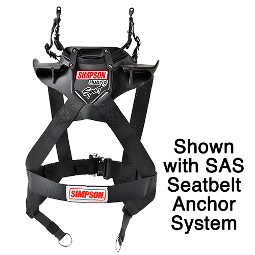 SIMHSSML11 HANS HYBRID SPORT, FIA / SFI (SMALL)