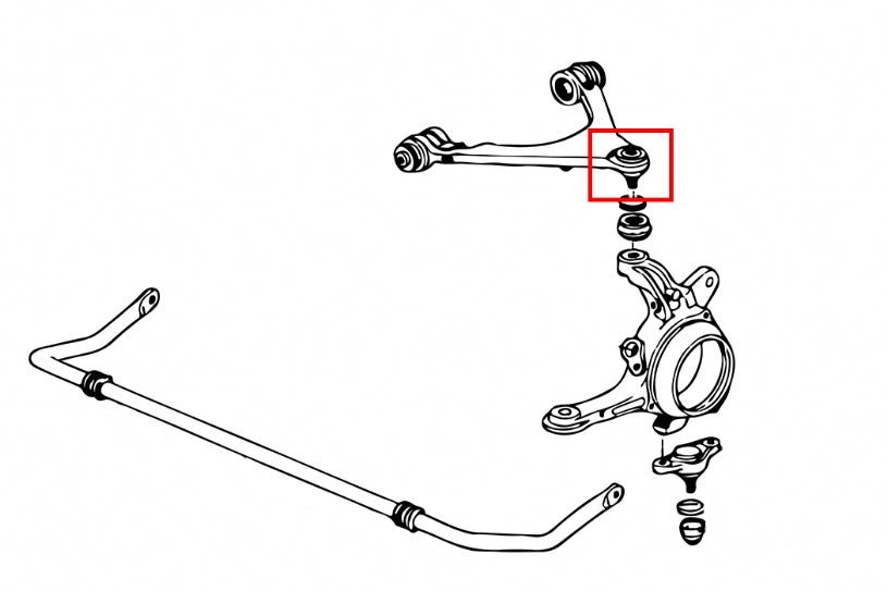 HAR-6996 HARDRACE FRONT / REAR UPPER ARM BALL JOINT 6996 HONDA S2000 AP1 / AP2 1999-2009