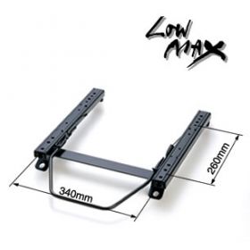 BRD-N303LR BRIDE RAILS - TYPE-LR / LF (LOW MAX) (LEFT) (2007-2013 BMW E9X)