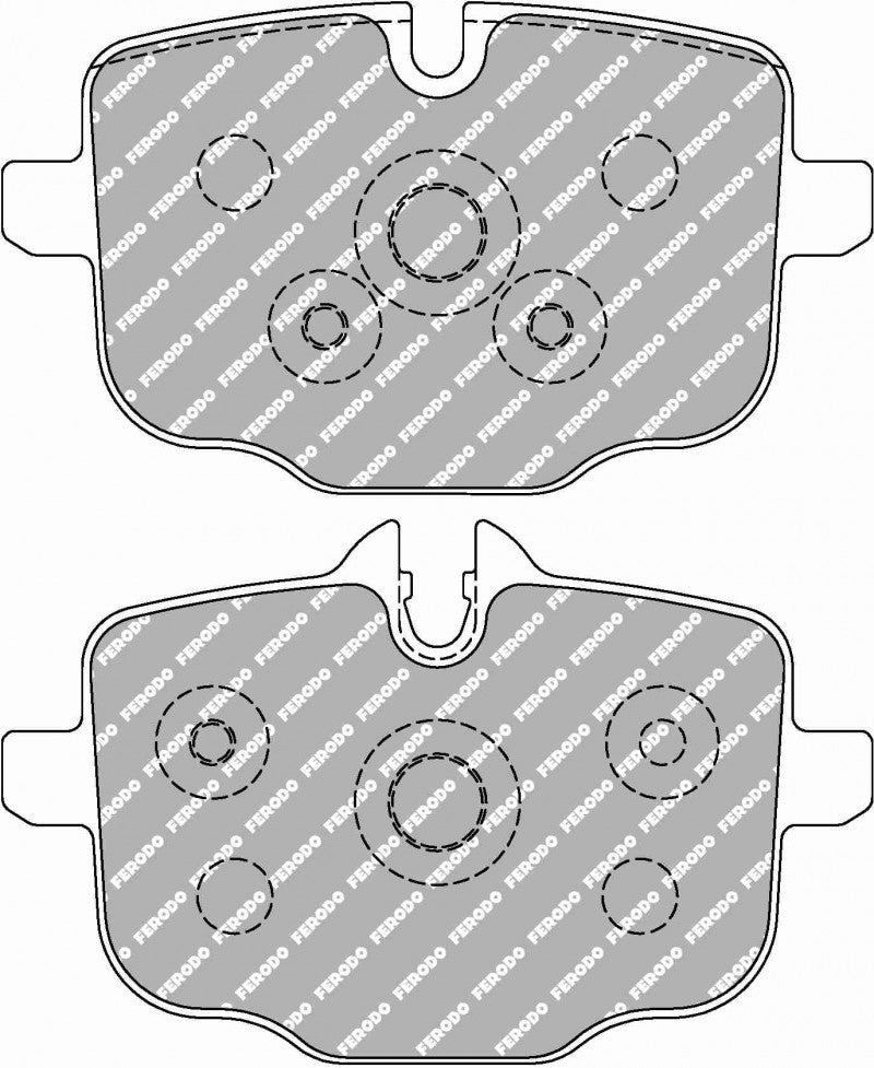 11 FCP4381H-N FERODO DS2500 BRAKE PADS (STOCK REAR)