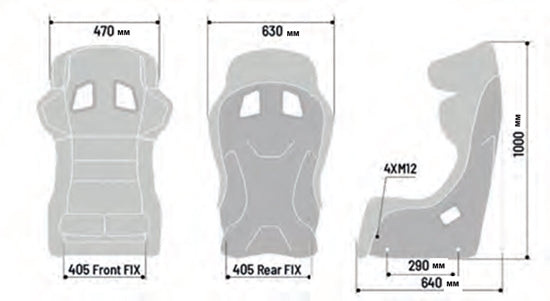00849ZNR SPARCO SEAT ADV ELITE