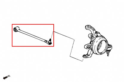 HAR-6426-S HARDRACE REAR TOE CONTROL ARM 6426-S HONDA S2000 AP1 / AP2 1999-2009