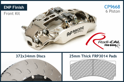 13.01.10035-ENP AP RACING ENP COMPETITION BRAKE KIT (FRONT CP9668/372MM) W. PAD TENSION CLIPS