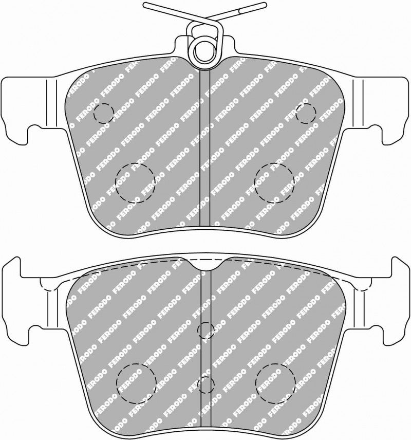 11 FCP4697W-N FERODO DS1-11 BRAKE PADS (STOCK REAR)