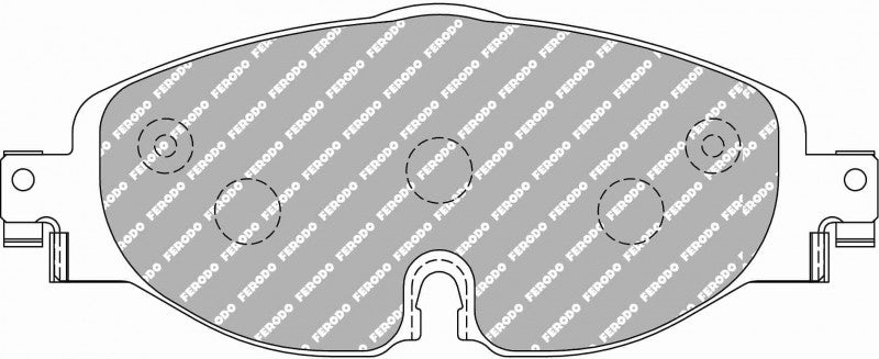 11 FCP4433H-N FERODO DS2500 BRAKE PADS (STOCK FRONT FOR GOLF GTI MK7 W/ STANDARD BRAKES)