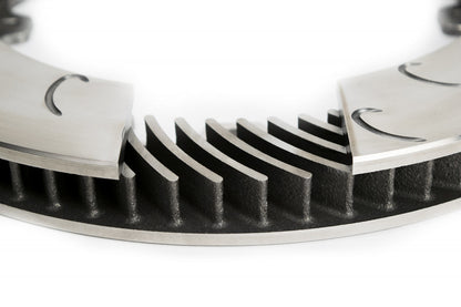 13.05.10058 AP RACING J HOOK COMPETITION DISC REPLACEMENT RING (15.35" X 1.42" / 390X36MM, D54) - RIGHT HAND, 72 VANE RP