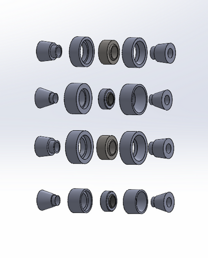 SPL RKB ND SPL ND MIATA REAR KNUCKLE BUSHING KIT