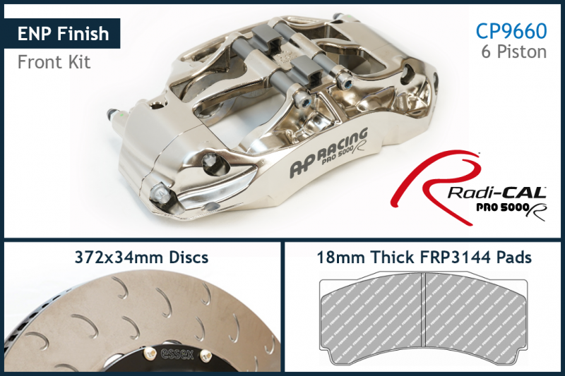 13.01.10037-ENP AP RACING ENP COMPETITION BRAKE KIT (FRONT 9660/372MM) w. PAD TENSION CLIPS