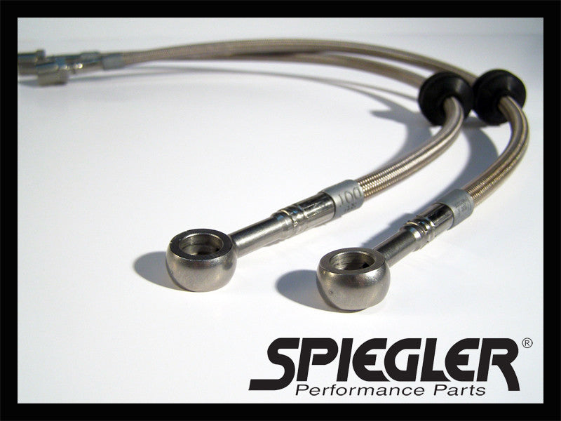13.02.02800 SPIEGLER STAINLESS REAR BRAKE LINES
