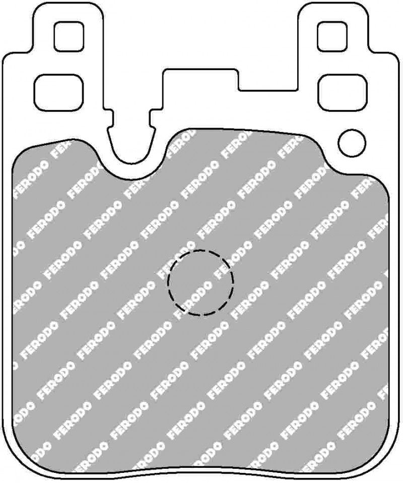 11 FCP4663G-N FERODO DS3.12 BRAKE PADS (STOCK REAR)