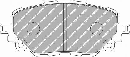 11 FCP4873H-N FERODO DS2500 BRAKE PADS (STOCK FRONT)