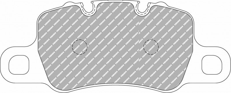 11 FCP4665H-N FERODO DS2500 BRAKE PADS (STOCK REAR) (FOR IRON DISC REPLACEMENT ONLY)