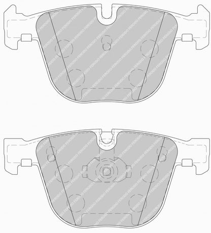 11 FCP1672H-N FERODO DS2500 BRAKE PADS (STOCK REAR)