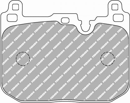 11 FCP4611H-N FERODO DS2500 BRAKE PADS (STOCK FRONT)
