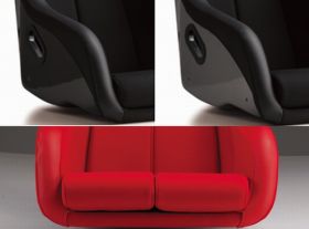 BRD-HA1ASR BRIDE ZETA IV (BLACK/GRADATION/RED) (SUPER ARAMID/CFRP) (FIA)