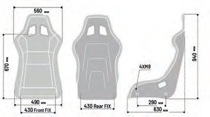008012RPNR SPARCO SEAT QRT PERFORMANCE